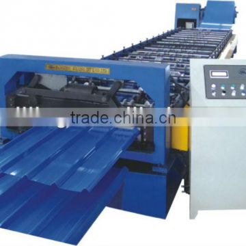 820 high quality corrugate cold bending color steel roll forming machine