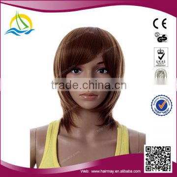 Special price and Good quality high density dark roots glueless wig