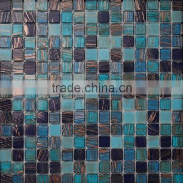 JY-G-66 High quality waterproof wallpaper bathroom tiles pictures glass mosaic for bathroom