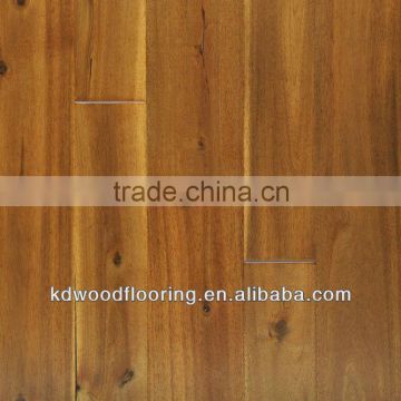 Stained handscraped Acacia multi-layer engineered wood flooring