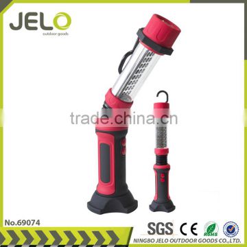 Ningbo JELO Super Bright 1W+24LED Flexible Work Light Outdoor Lamp With Folding Hook Magnet