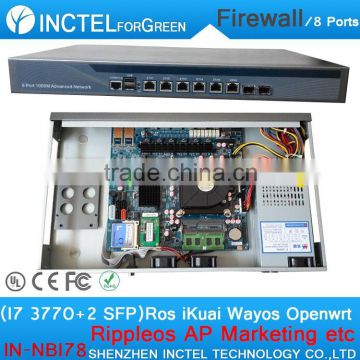 Wechat Marketing WIFI Advertising Routes AC Management VPN Firewall Appliance with I7 3770 Processor