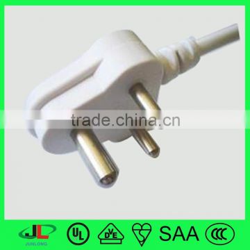 south africa retractable power cord/sabs nispt-2 power wire/sabs c13 c14 connector power cable