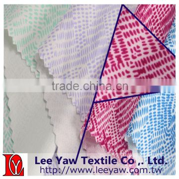 100% polyester full dull jersey paper print fabric