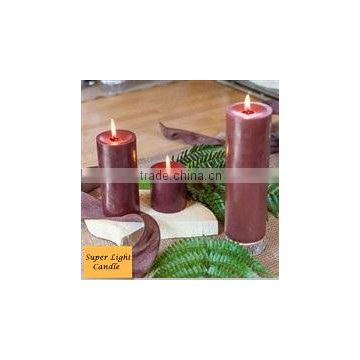 Pillar Candle Brown