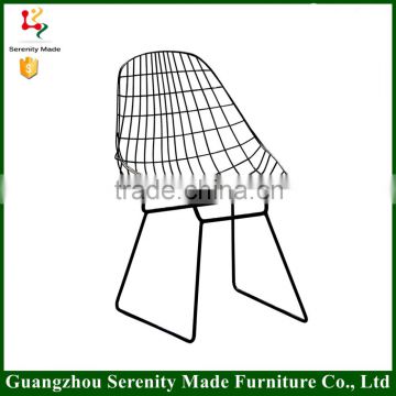 Guangzhou Replica steel wire mesh chair outdoor used