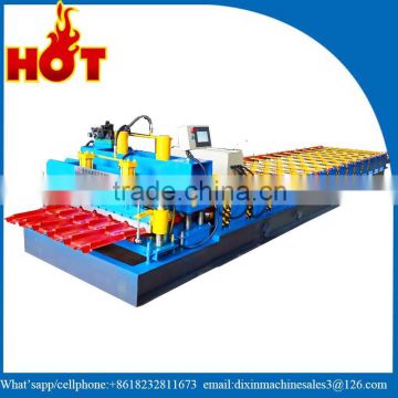 Iron Sheet Roll Forming Line Corrugated Metal Roofing Tile Making Machine