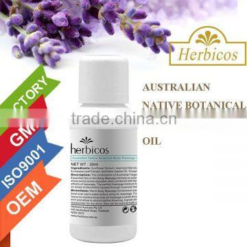 Australian Natural Native Botanical Body Massage Oil for Women