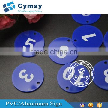 Custom indoor room number direction sign/indoor number PVC directional signs