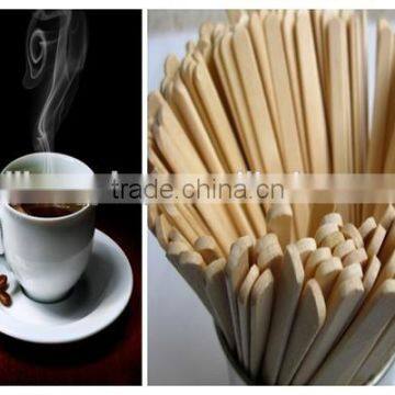 2015 new wood alibaba china factory paper wrapped wooden stick for coffee