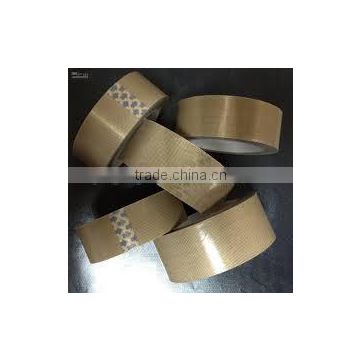 heat resistant fiberglass PTFE teflon tape with black brown color
