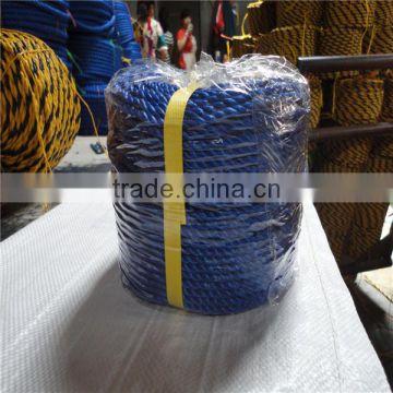 High quality pe twisted rope for fishing net