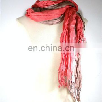 Summer tie dye scarf
