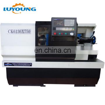 CK6136A-1 automatic metal cutting tools cnc lathe casting machine