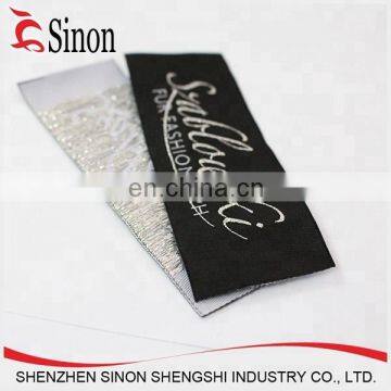 polyester customized newest satin woven garment label for clothing