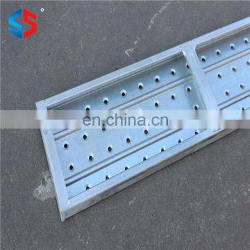 SD-120 Tianjin SS Group Galvanized Scaffolding Steel Plank Construction Building Walk Board