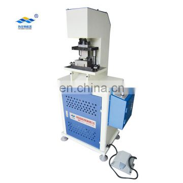 GHCC-1 PVC window hydraulic CNC punching machine for PVC profile with steel liner