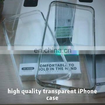 Christmas Discount High Quality Shockproof Strong PC Back Transparent Black White Phone Case for Iphone 11