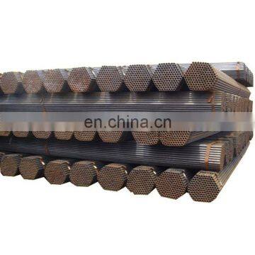 ERW Q345 Q235B ERW Circle Pipe Welded Pipe Black Round Steel Pipe