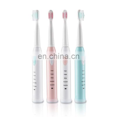 Fashion Design 5 Modes Portable Electric Toothbrush Sonic Electronic Toothbrush With Soft Bristles
