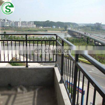 Factory wholesale outdoor steel guardrail wrought iron balcony railings designs