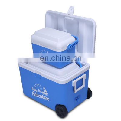 2021 Gint Popular Insulated 8L 22L  50L Outdoor Plastic Ice Chest Cool Cooler Box For Meat Transportation
