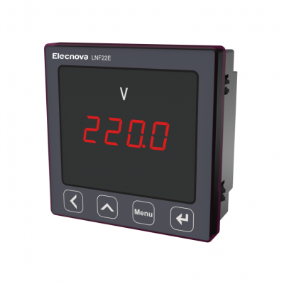 96*96 COLDPROOF LNF22E panel mount LED digital volt power meter