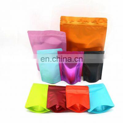 Resealable Mylar Metallized Foil Smell Proof Food Grade Zip Lock Bag with Your Own Logo