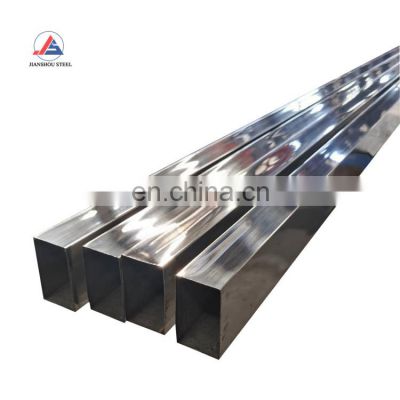 Factory price AISI SS tube 201 202 304 316 316L square stainless steel pipe/rectangle stainless steel tube