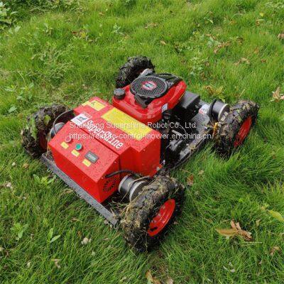 remote control mower with tracks, China remote control lawn mower with tracks price, remote control track mower for sale