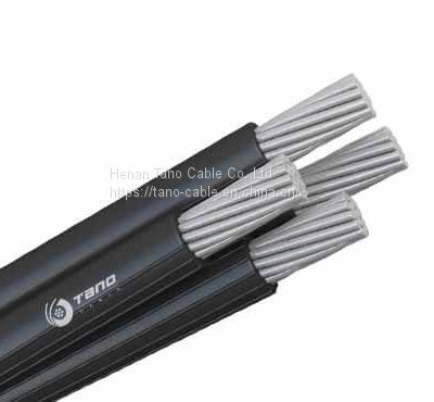 0.6/1KV Overhead Aluminum ABC Cable Conductor XLPE Insulated