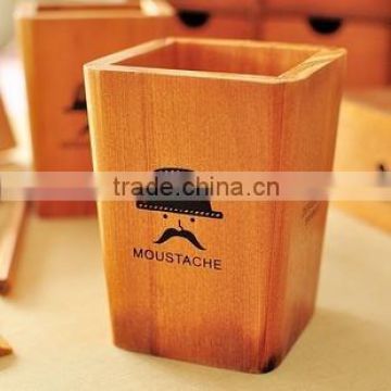 Wholesale solid wood pencil vase design