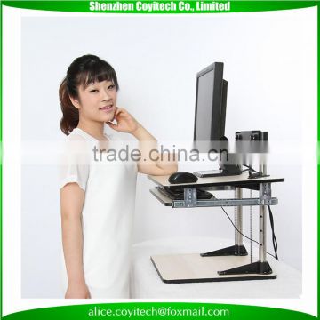Computer standing desk electric height adjustable office desk stand up desk