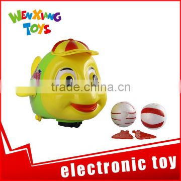 wholesale blow up toys battery robo fish toy with amazing light