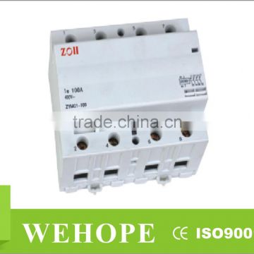 2014 hot sale ZYMC1 Modular Contactor ,1p,2p,3p,4p electrical contactor