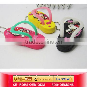 2013 Shoes Individualized car key shape pvc usb flash drive