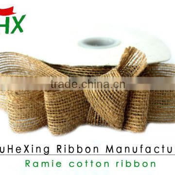 2014 newest style cotton and linen ribbon
