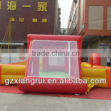soap football field/water soccer court/inflatable field for football games