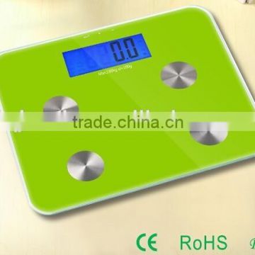 Electronic Digital Body Fat Scale with back light LCD