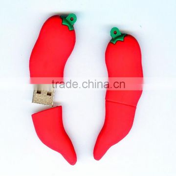 Customized Red Chilli USB Flash Drive Hot Pepper Usb Flash Drive