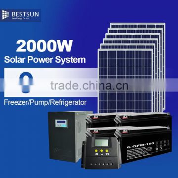 BESTSUN 2000W 220V Solar Electric System For Home
