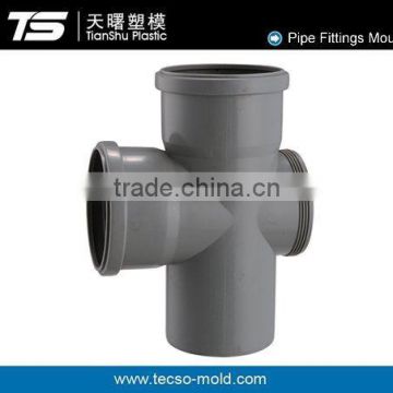 Tecso-P-600 Plastic Injection Mould For Pipe Fitting Mould