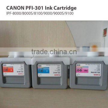 PFI-301 original ink cartridge for CANON iPF-8000/8000S/8100/9000/9000S/9100 printer