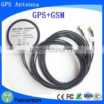 Factory supply gps+ gsm combo active antenna satellite positioning antenna double frequency combo antenna
