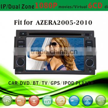 touch screen car dvd player fit for Hyundai Azera 2005 - 2010 with radio bluetooth gps tv