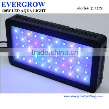 Hot Sale Dimmable 120w Led Coral Reef Aquarium Light with CE&ROHS
