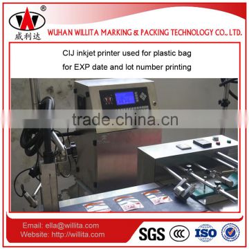 High Speed Printing Continuous Inkjet Printer For Plastic Bottles