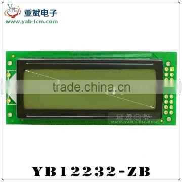 12232-ZB Chinese word stock , Working voltage 5 v / 3.3 v is optional,12232 LCD display modul