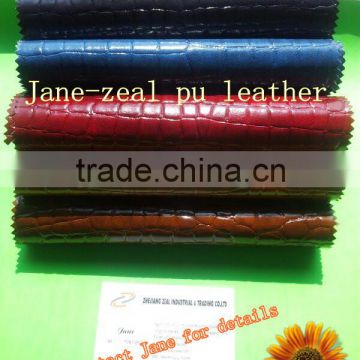 synthetic PU leather for shoes