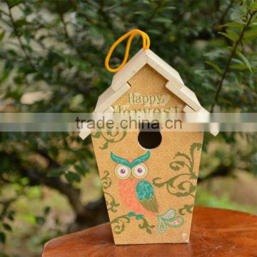 wooden bird nest/wooden bird cages /wooden bird feeder